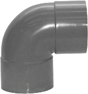 Bocht 40mm 90° mof/mof